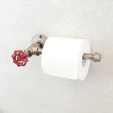 インダストリアルメタル トイレットペーパーホルダー　アイアン ガレージインテリア　アメリカン雑貨の画像