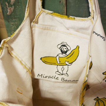 アンドパッカブル  MBHS マルシェバッグ ANDPACKABLE バナナ banana NT レジバッグ エコバッグ　アメリカン雑貨の画像