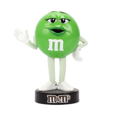 M&M'S レトロミニカー 1/24 JADA TOYS 2021 FORD BRONCO w/GREEN FIGURE エムアンドエムズ　アメリカン雑貨の画像