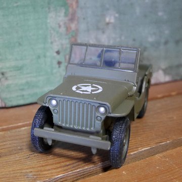 1941 ジープ ウィリー レトロミニカー Jeep WILLYS MB アーミープルバックミニカー  アメリカン雑貨の画像