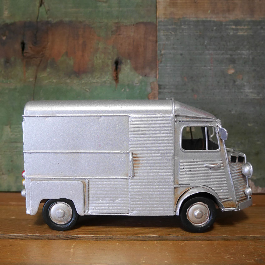 フードトラック　キッチンカー  ブリキのおもちゃ ブリキ製自動車 アメリカン雑貨の画像