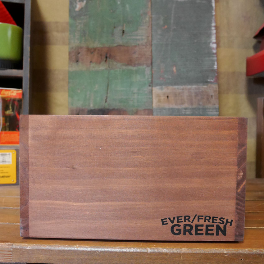 ポプラウッドボックス 収納ボックス 木箱 スタッカブル Lサイズ  インテリア雑貨 アメリカン雑貨の画像