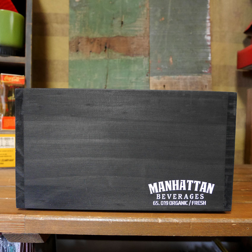 ポプラウッドボックス 収納ボックス 木箱 スタッカブル Lサイズ  インテリア雑貨 アメリカン雑貨の画像