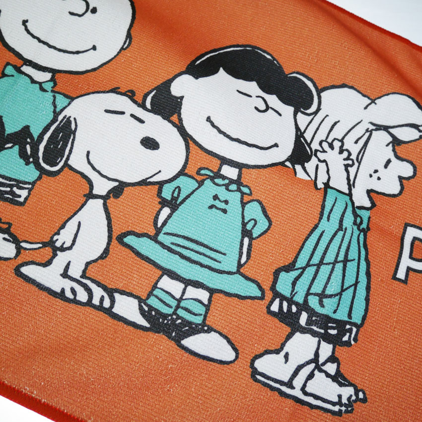 スヌーピー ライン デイリータオル SNOOPY タオル アメリカン雑貨の画像