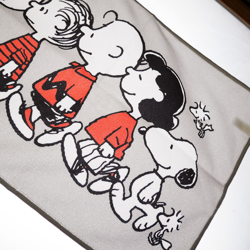スヌーピー ライン デイリータオル SNOOPY タオル アメリカン雑貨の画像