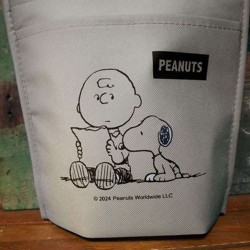 スヌーピーメイト 保冷 保温 バッグ SNOOPY手提げトートバッグ PEANUTS　アメリカン雑貨の画像