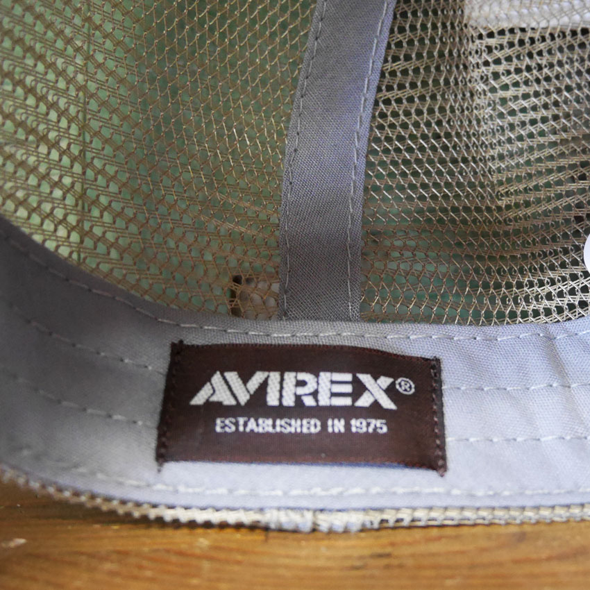 AVIREX  フルキャップ  アヴィレックス ベースボールキャップ ミリタリー　アメカジ　アメリカン雑貨の画像