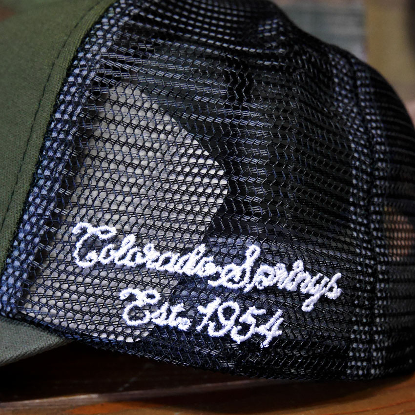 AVIREX エアフォース ロゴメッシュキャップ カーキ U.S.AIR FORCE  アヴィレックス ミリタリーアメカジ　アメリカン雑貨の画像