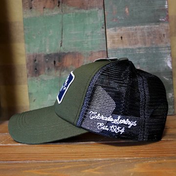 AVIREX エアフォース ロゴメッシュキャップ カーキ U.S.AIR FORCE  アヴィレックス ミリタリーアメカジ　アメリカン雑貨の画像