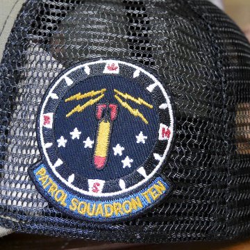 AVIREXU.S. ネイビー メッシュキャップ カーキ 帽子 EX AX U.S NAVY  アヴィレックス ミリタリーアメカジ　アメリカン雑貨の画像