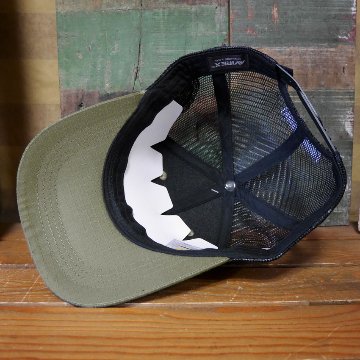 AVIREXU.S. ネイビー メッシュキャップ カーキ 帽子 EX AX U.S NAVY  アヴィレックス ミリタリーアメカジ　アメリカン雑貨の画像