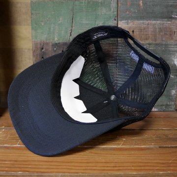AVIREXU.S. ネイビー メッシュキャップ ブラック 帽子 EX AX U.S NAVY  アヴィレックス ミリタリーアメカジ　アメリカン雑貨の画像