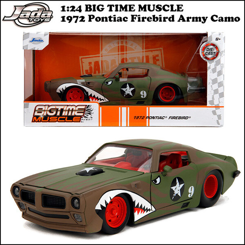 ポンティアック ファイヤーバード 1972 1/24 レトロミニカー JADA TOYS BTM　アメリカン雑貨の画像