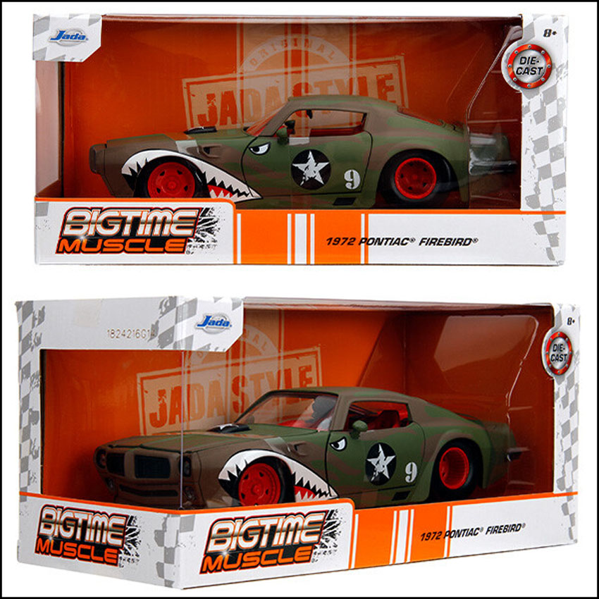ポンティアック ファイヤーバード 1972 1/24 レトロミニカー JADA TOYS BTM　アメリカン雑貨の画像