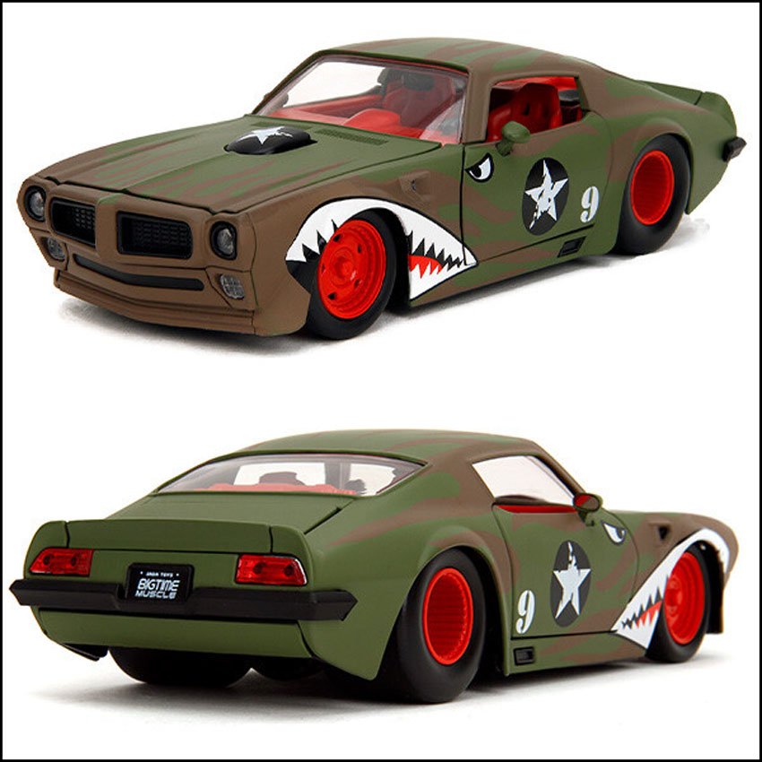 ポンティアック ファイヤーバード 1972 1/24 レトロミニカー JADA TOYS BTM　アメリカン雑貨の画像