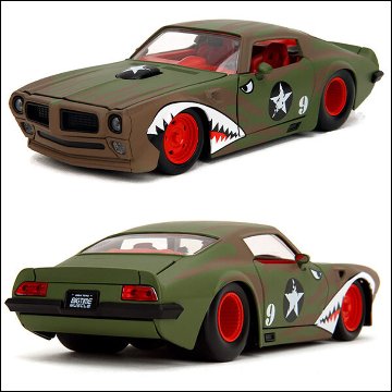 ポンティアック ファイヤーバード 1972 1/24 レトロミニカー JADA TOYS BTM　アメリカン雑貨の画像