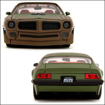 ポンティアック ファイヤーバード 1972 1/24 レトロミニカー JADA TOYS BTM　アメリカン雑貨の画像