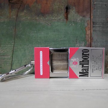 タバコ箱型 携帯灰皿 キーホルダー 灰皿 ジャックダニエル マルボロ　灰皿の画像