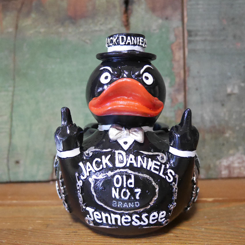 ジャックダニエル　ブラックダックアッシュトレイ 卓上灰皿　レジン製灰皿 アメリカン雑貨の画像