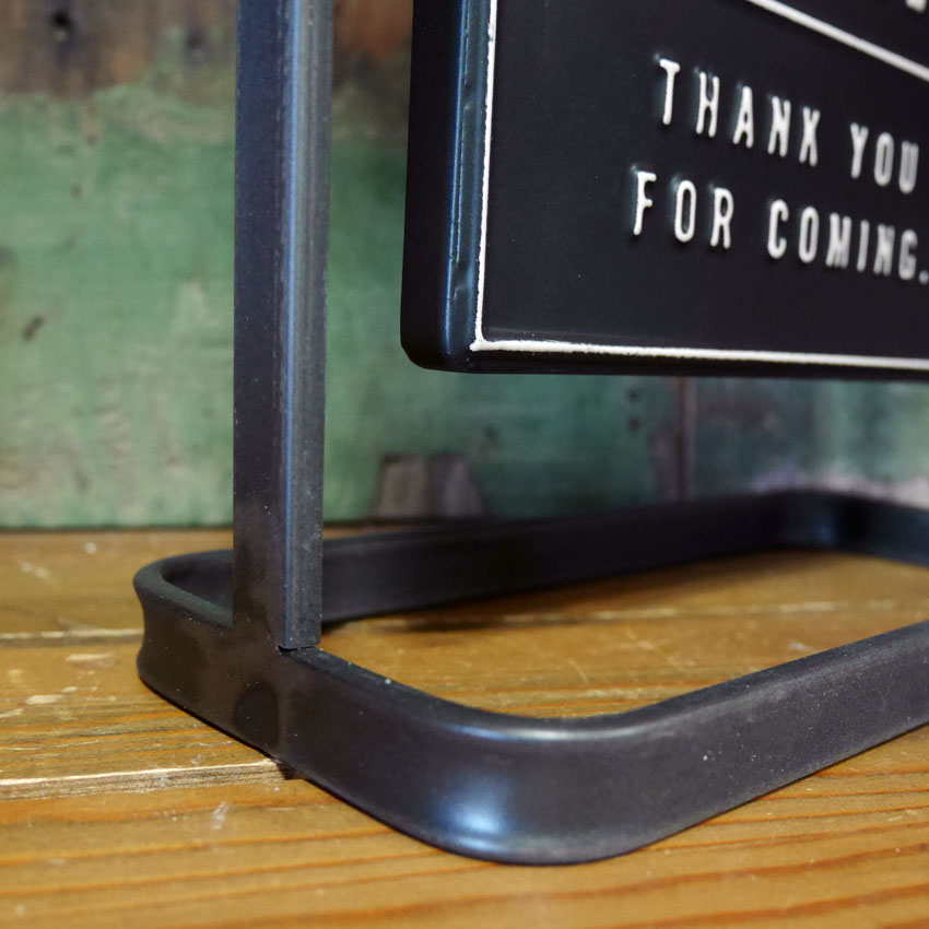 OPEN & CLOSED 両面スタンド Ultimate decor アルティメットデコール オープン クローズ サイン看板 アメリカン雑貨の画像