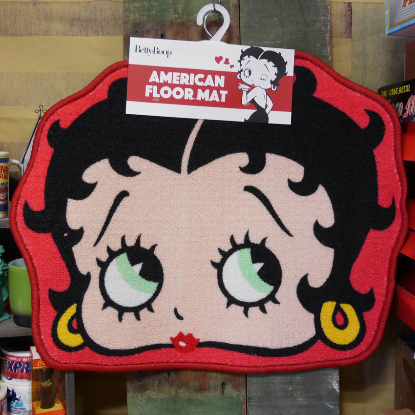 BETTY BOOP アメリカン フロアマット American Floor Mat ベティブープ　アメリカン雑貨の画像