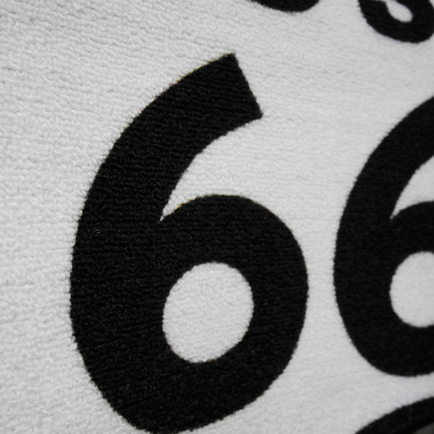 ルート66 インテリアマット　ROUTE66　玄関マット　バスマット　フロアマット　アメリカン雑貨の画像