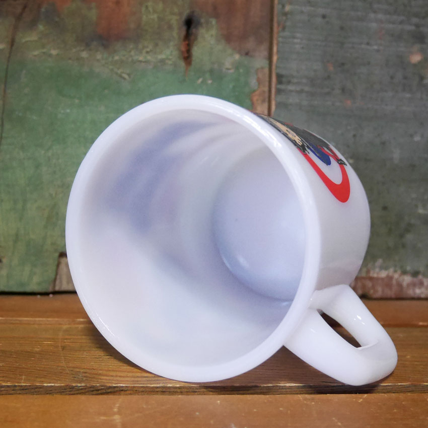 ベティブープ ミルキー スタッキング マグカップ BETTY BOOP クリアカップ コップ ファイヤーキング風 アメリカン雑貨の画像