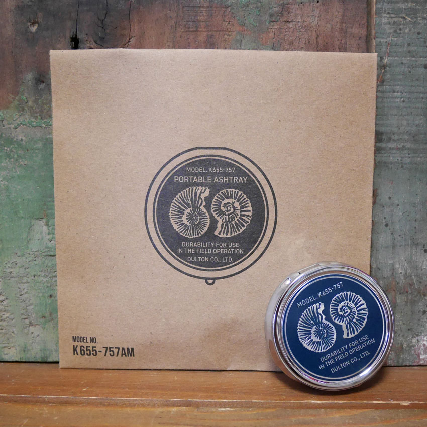 アンモナイト DULTON 携帯灰皿 ダルトン PORTABLE ASHTRAY 灰皿の画像
