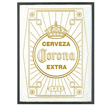 コロナビール パブミラー インテリア ウォールミラー 鏡 CORONA  ガレージミラーアメリカン雑貨の画像