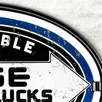 LEDネオンサイン  DODGE CARS & TRUCKS オーバル ロープネオンサイン看板　アメリカンインテリアの画像