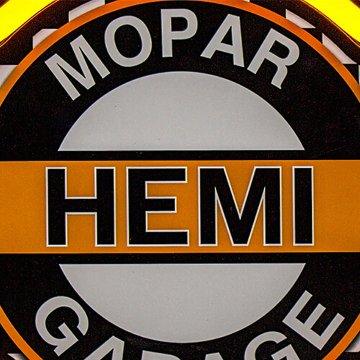 LEDネオンサインCHRYSLER MOPAR HEMI GARAGE　ロープネオンサイン看板　アメリカンインテリアの画像