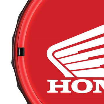 LEDネオンサイン ホンダ　HONDA LOGO ボトルキャップ　ロープネオンサイン看板　アメリカンインテリアの画像
