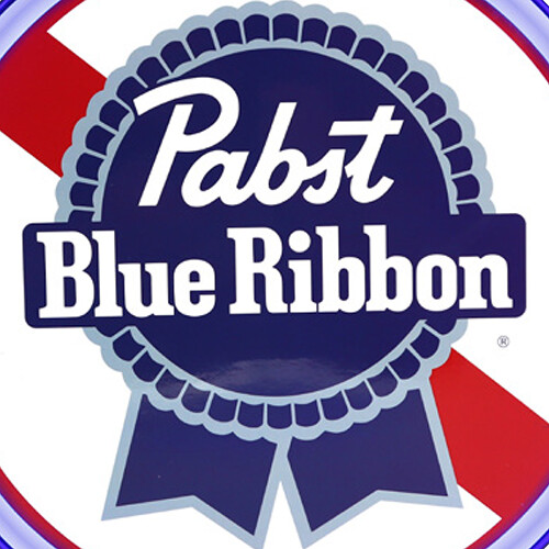 Pabst Blue Ribbon パブストネオン看板 Pabst Blue Ribbon パブスト