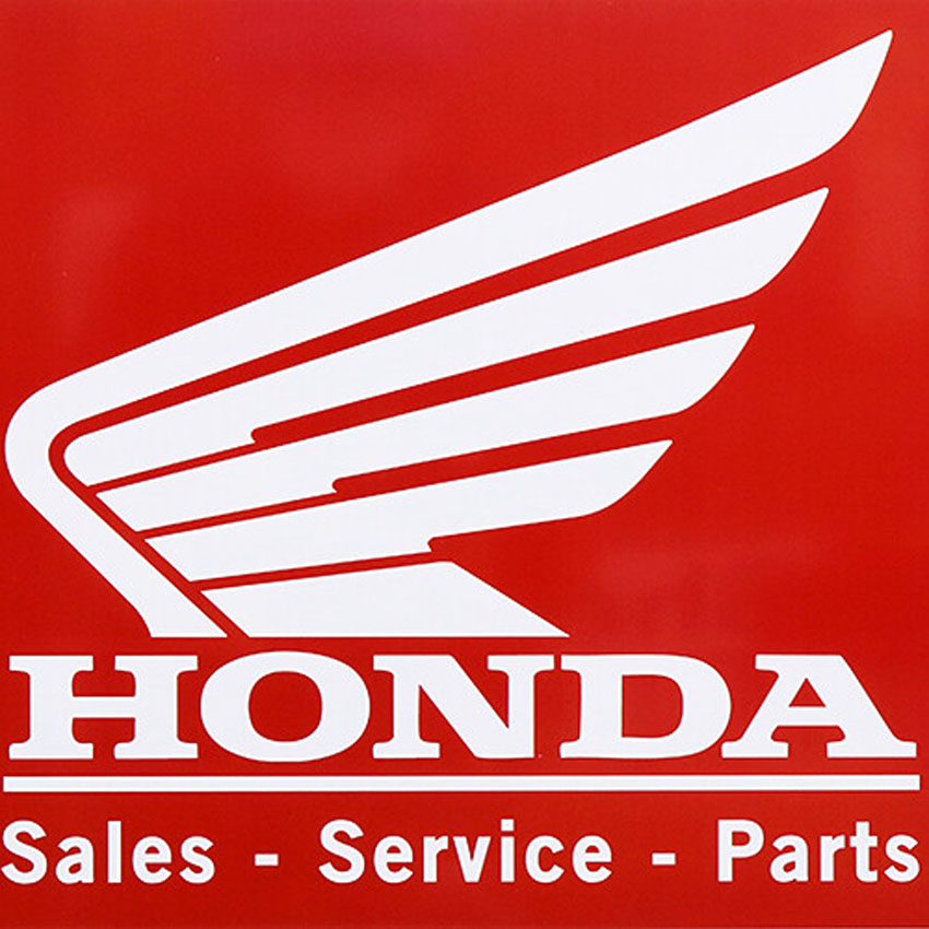 ホンダ　HONDA SALES SERVICE PARTS　ガレージインテリア ブリキ看板　アメリカン雑貨の画像