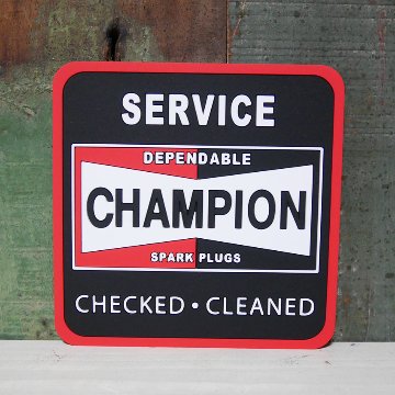 チャンピオン　ラバーコースター キッチン雑貨 カフェ バー　PLUG  アメリカン雑貨の画像