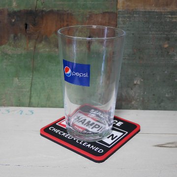 チャンピオン　ラバーコースター キッチン雑貨 カフェ バー　PLUG  アメリカン雑貨の画像