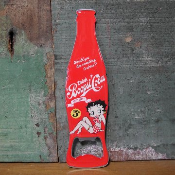 アメリカン BOTTLE OPENER◼︎ボトルオープナーマグネット  キッチン雑貨 カフェ バー　ベティブープ　アメリカン雑貨の画像