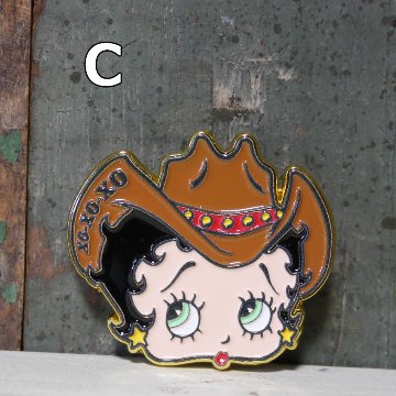 アメリカン ベティブープ　ピンバッジ アクセサリー ヴィンテージスタイル ピンズ　アメリカン雑貨の画像