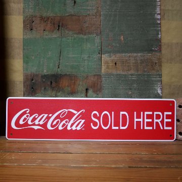 コカ・コーラ アメリカンサインボード Coca-Cola 　コークサイン看板　アメリカン雑貨の画像
