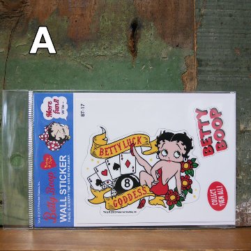 BETTY BOOP Sticker ステッカー ベティブープ シール ステッカー ベティちゃん アメリカン雑貨の画像