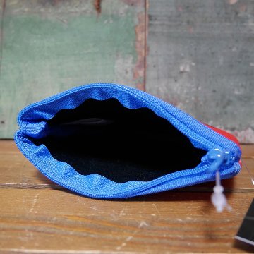 ミッキーマウス ミニフラットポーチ ディズニー 松本セイジ アーティストシリーズ ミニポーチ コスメポーチ 小物入れの画像