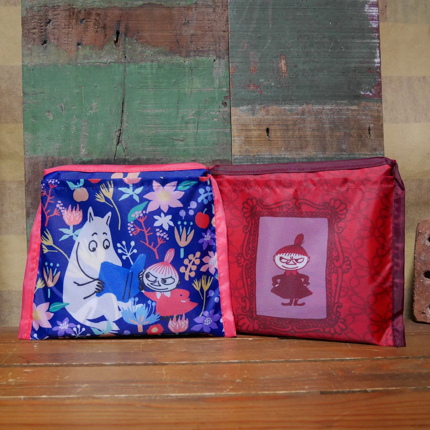 リトルミィ ムーミンエコバッグ  ショッピングバッグ ムーミン トートバッグの画像