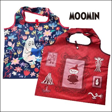 リトルミィ ムーミンエコバッグ  ショッピングバッグ ムーミン トートバッグの画像