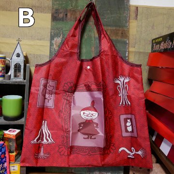 リトルミィ ムーミンエコバッグ  ショッピングバッグ ムーミン トートバッグの画像
