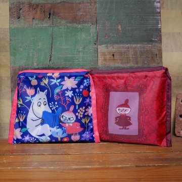 リトルミィ ムーミンエコバッグ  ショッピングバッグ ムーミン トートバッグの画像