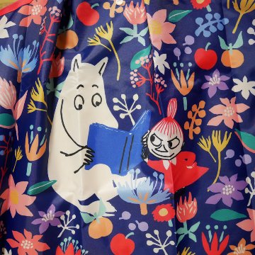 リトルミィ ムーミンエコバッグ  ショッピングバッグ ムーミン トートバッグの画像