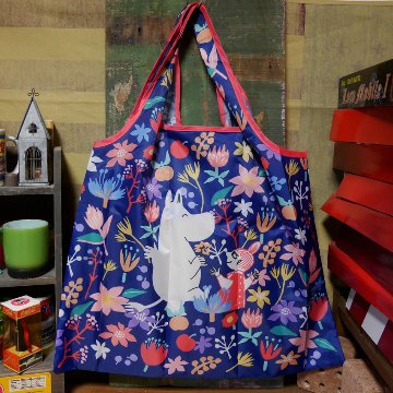 リトルミィ ムーミンエコバッグ  ショッピングバッグ ムーミン トートバッグの画像