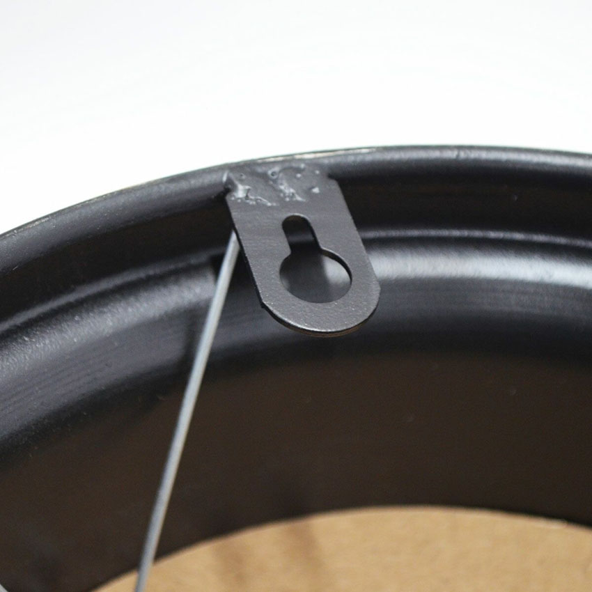 ビンテージウォールクロック ブラック スチームパンク 掛け時計 スチーム管 スチームメーター アントレックス アメリカン雑貨の画像