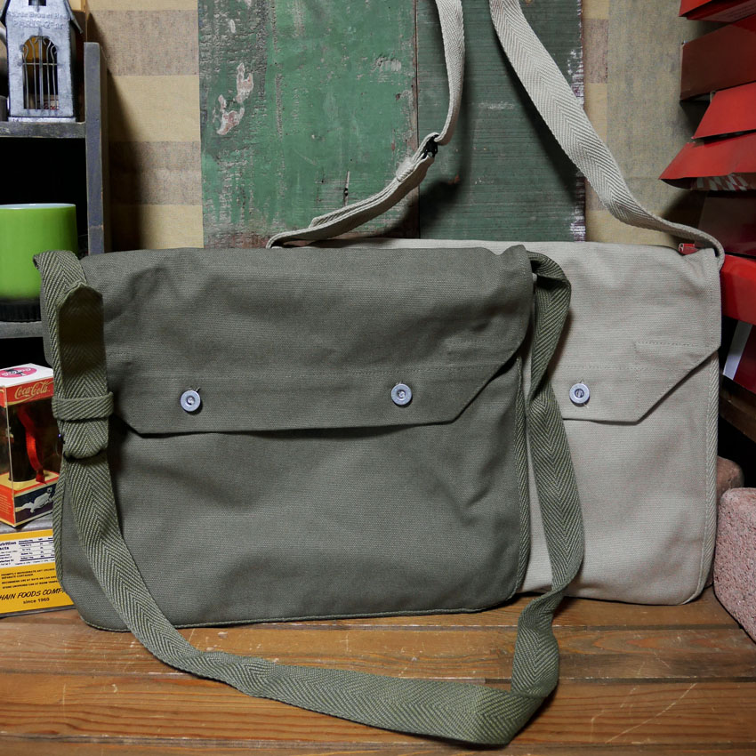 フランスタイプ M38 ブレッドバッグ ミリタリー フランス軍 ミュゼットバッグ アーミー　アメリカン雑貨の画像