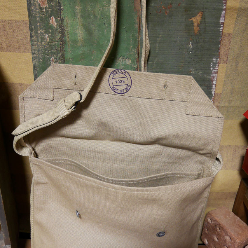 フランスタイプ M38 ブレッドバッグ ミリタリー フランス軍 ミュゼットバッグ アーミー　アメリカン雑貨の画像